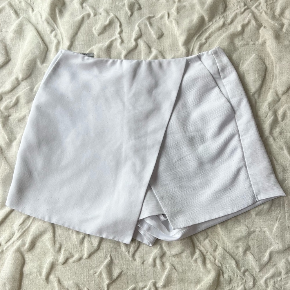 TopShop White Skort